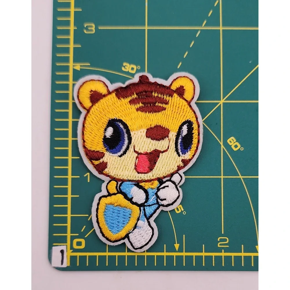 Animated Tiger Patch Anime Embroidered‎ Iron on